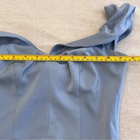 Lovers + Friends Hadid Gown BabyBlue XS Off the Shoulder Cocktail Special event - Picture 9 of 9